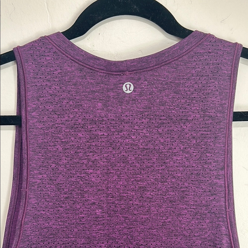 Lululemon Athletica Purple Muscle Tank - Picture 10 of 14